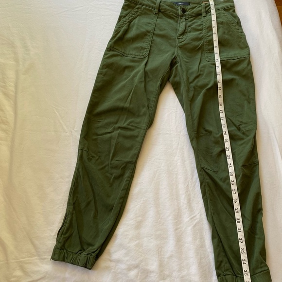 Mavi Ivy Mid Rise Slim Cargo Pants in Green Women's 30 - Picture 5 of 10